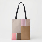 Conch Seashell Color Blocks Tasche (Vorderseite)