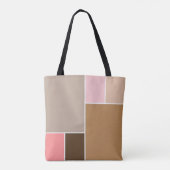 Conch Seashell Color Blocks Tasche (Rückseite)