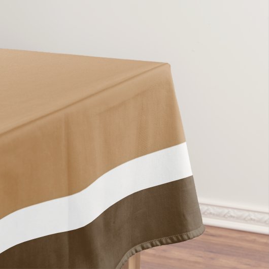 Conch Seashell Color Blocks Tischdecke (Beispiel)