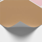 Conch Seashell Colors Geschenkpapier (Ecke)