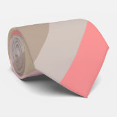 Conch Seashell Colors Neck Tie Krawatte (Gerollt)