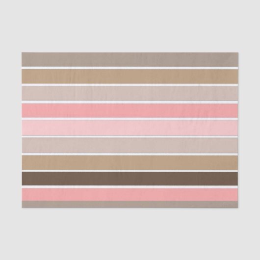 Conch Seashell Colors Seidenpapier (Vorderseite)