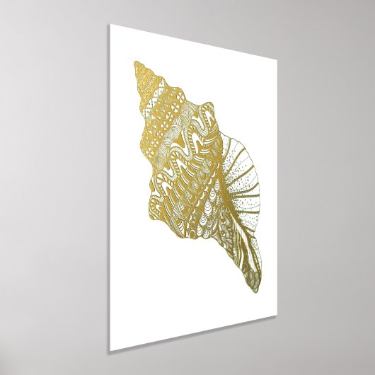 Conch Seashell Foliendrucke (Ablage )