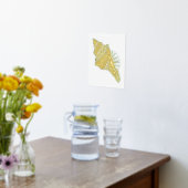 Conch Seashell Foliendrucke (Ablage(Küche))