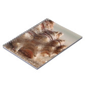 Conch Seashell Nah Up Notebook Notizblock (Linke Seite)