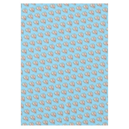 Conch Shell "Beach Life" Tischdecke (Vorderseite)