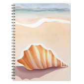 Conch Shell | Ocean Seashell Coastal Beach Notizblock (Vorderseite)