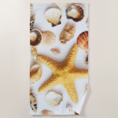 Conch Starfish Strandtuch (Vorderseite)