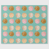 Concha/Conchita Pattern Wrapping Paper Geschenkpapier (Flach)