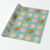 Concha/Conchita Pattern Wrapping Paper Geschenkpapier (Ungerollt)