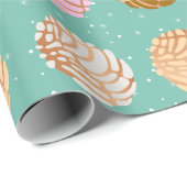 Concha/Conchita Pattern Wrapping Paper Geschenkpapier (Rolleneckpunkt)