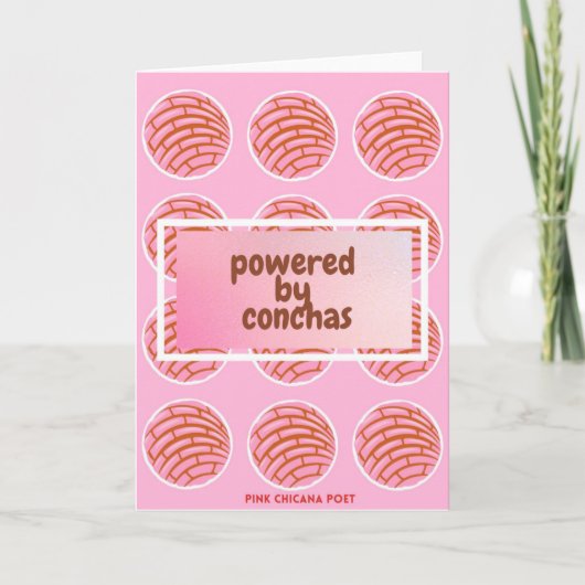 Conchas Grußkarte Karte (Vorderseite)