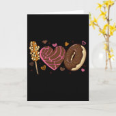 Conchas I Love You Valentinstag Mexikanischer Vale Karte (Gelbe Blume)