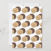 Conchas mexikanische Konditorei Bake Sale Einladung (Rückseite)