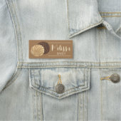 Conchas mexikanische Konditorei Bake Sale Namensschild (Beispiel)