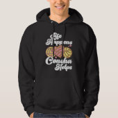 Conchas Pan Dulce Latina Mexican Mujer Concha Past Hoodie (Vorderseite)