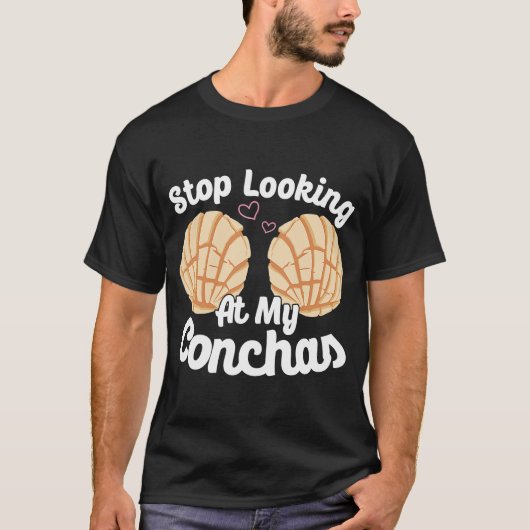 Conchas Pan Dulce Latina Mexican Mujer Concha Past T-Shirt (Vorderseite)
