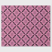 Concho-Blume Muster rosa Geschenkpapier (Flach)