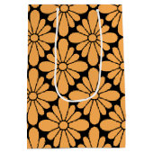 Concho Blume Pattern Marigold Mittlere Geschenktüte (Rückseite)