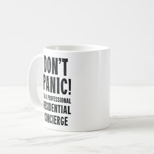 Concierge Kaffeetasse (Vorderseite Links)