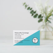 Concierge-Visitenkarten Visitenkarte (Stehend Vorderseite)