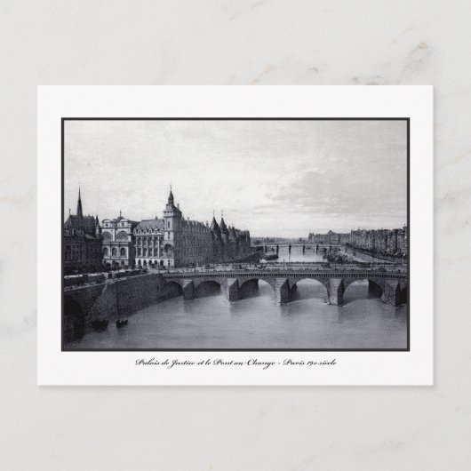 Conciergerie au 19e siècle - Paris Postkarte (Vorderseite)