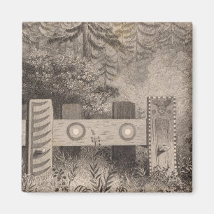 Concomely's Tomb, Astoria, Oregon Magnet