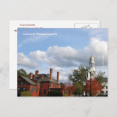 Concord Center Postkarte (Vorne/Hinten)