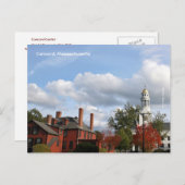 Concord Center Postkarte (Vorne/Hinten)