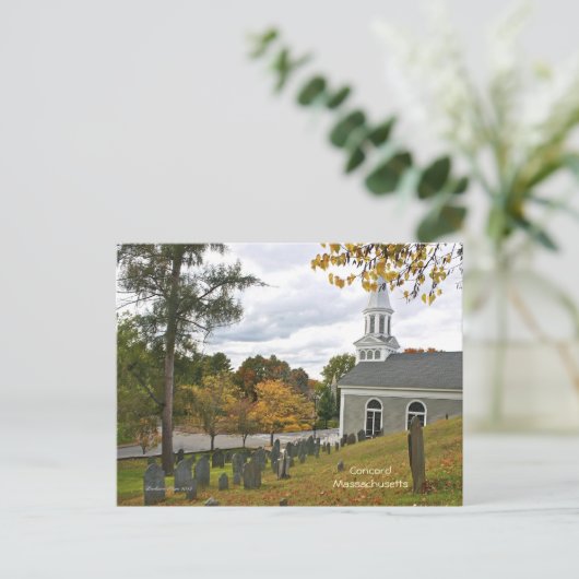 Concord Center Postkarte (Stehend Vorderseite)