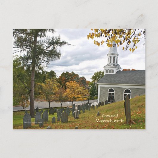 Concord Center Postkarte (Vorderseite)