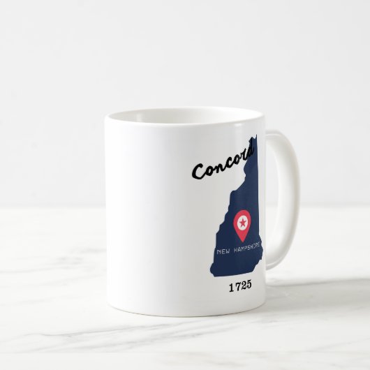 Concord coffee mug kaffeetasse (VorderseiteRechts)