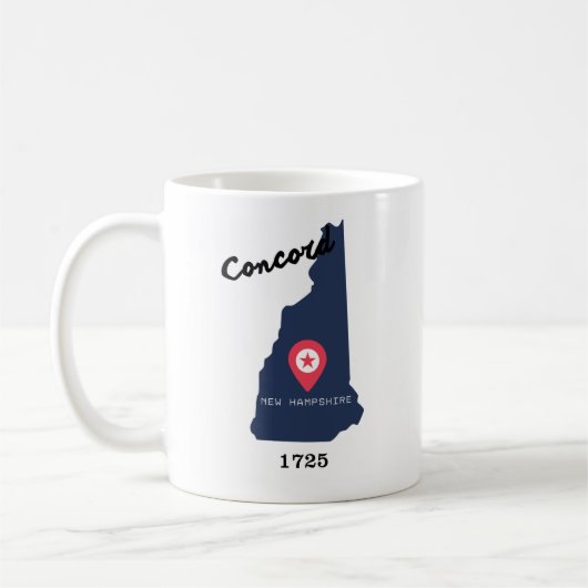 Concord coffee mug kaffeetasse (Links)
