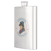 Concord Massachusetts Colonial Flachmann (Links)