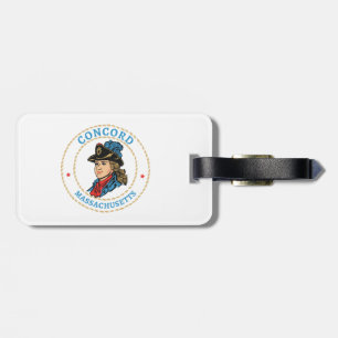 Concord Massachusetts Colonial Gepäckanhänger