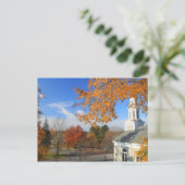 Concord Massachusetts im Herbst Postkarte (Stehend Vorderseite)