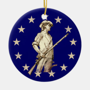 Concord Minuteman Keramikornament