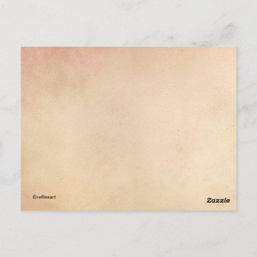 Concord Minuteman Postkarte (Rückseite)