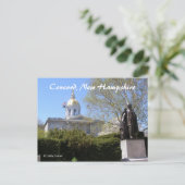 Concord, New Hampshire Postcard Postkarte (Stehend Vorderseite)