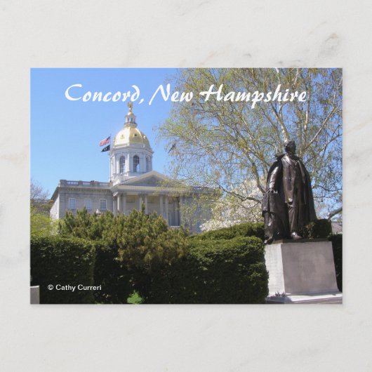 Concord, New Hampshire Postcard Postkarte (Vorderseite)