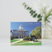Concord, New Hampshire Postkarte (Stehend Vorderseite)