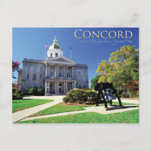 Concord, New Hampshire Postkarte
