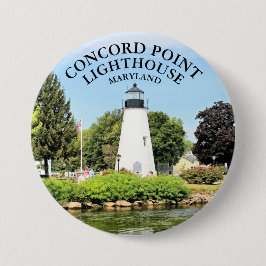 Concord Point Lighthouse, Maryland Button