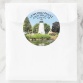 Concord Point Lighthouse, Maryland Round Stickers (Tasche)