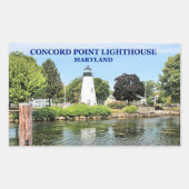 Concord Point Lighthouse, Maryland Stickers (Vorderseite)