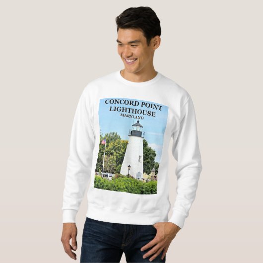 Concord Point Lighthouse, Maryland Sweatshirt (Vorne ganz)