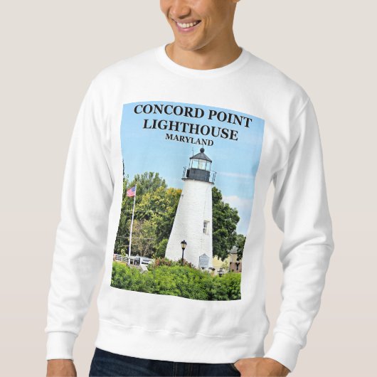 Concord Point Lighthouse, Maryland Sweatshirt (Vorderseite)