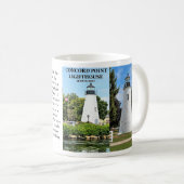Concord Point Lighthouse, Maryland Tasse (VorderseiteRechts)