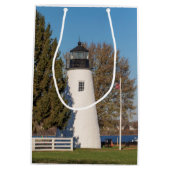 Concord Point Lighthouse Mittlere Geschenktüte (Rückseite)