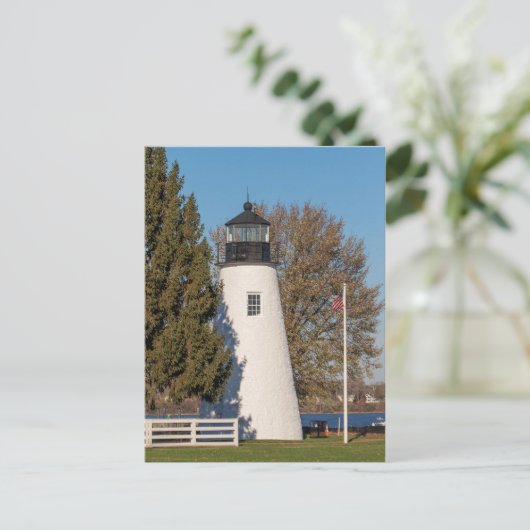 Concord Point Lighthouse Postkarte (Stehend Vorderseite)